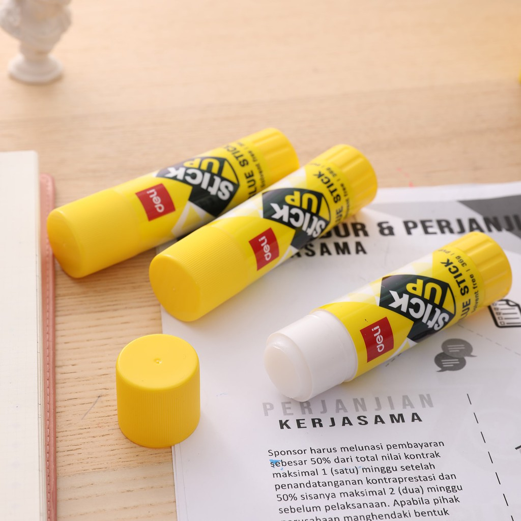 Combo 3 lọ Hồ Khô Stick up Deli A20010-độ kết dính cao- Keo bền