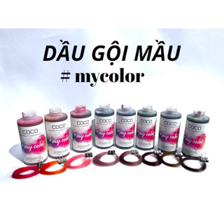 Dầu gội giữ và bù màu #mycolor COCO 3IN1 tăng cường ánh sắc cho tóc mềm mượt tự tin