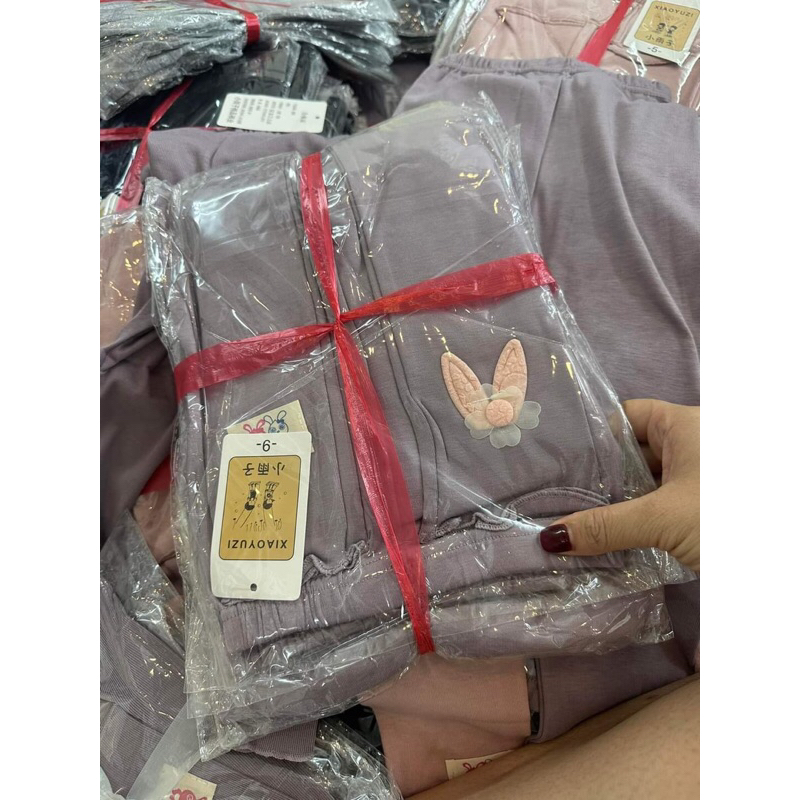 Quần lengging quảng Châu bé gái 5-25kg, quần dài body bé gái