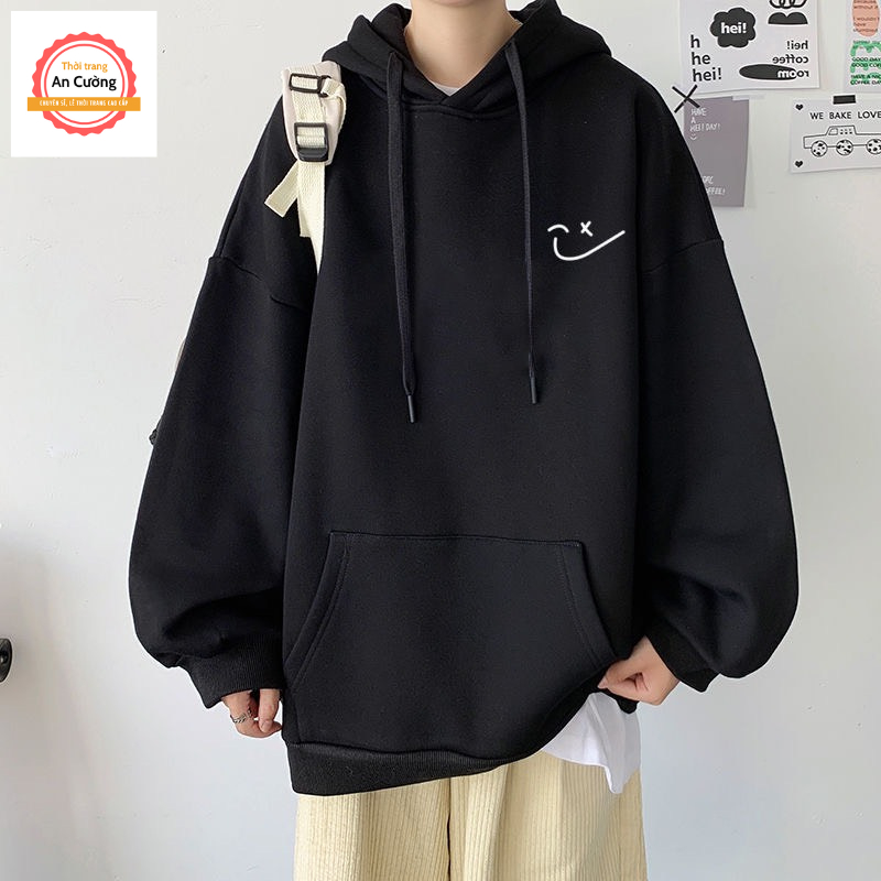 Áo khoác hoodie, áo hoodie nam nữ chất nỉ dày form rộng có mũ giá rẻ HOODIE10 - Thời trang An Cường