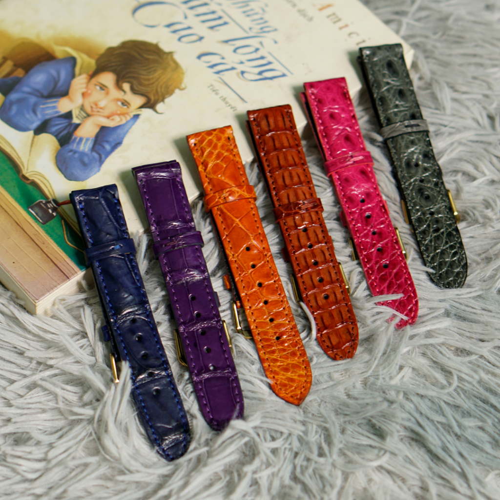 Dây Đồng Hồ 19mm - Dây Đồng Hồ Nam Da Thật - Đầy Đủ Phụ Kiện Kèm Theo