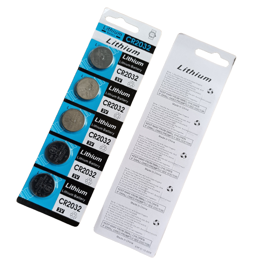 1 viên pin CR2016, CR2025 và CR2032 .