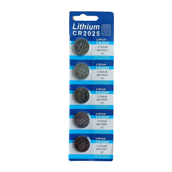 1 viên pin CR2016, CR2025 và CR2032 .