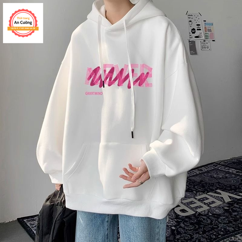 Áo khoác hoodie, áo hoodie nam nữ chất nỉ dày form rộng có mũ giá rẻ HOODIE17 - Thời trang An Cường