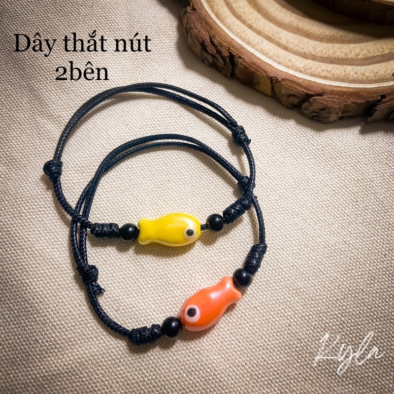Vòng tay cá con gốm sứ
