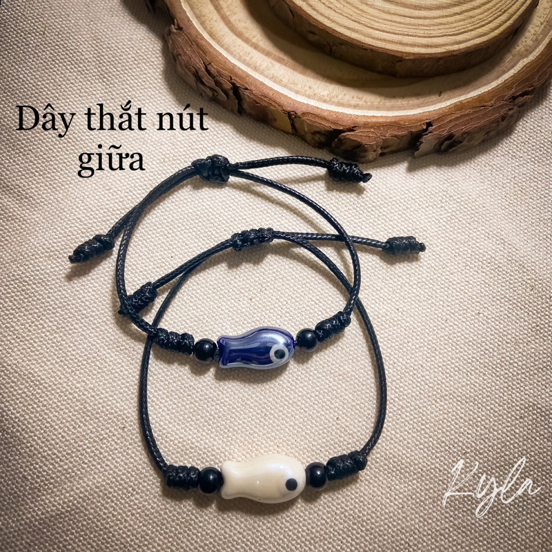 Vòng tay cá con gốm sứ
