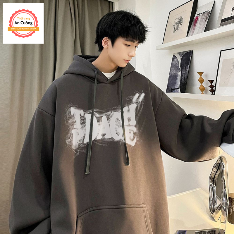 Áo khoác hoodie, áo hoodie nam nữ chất nỉ dày form rộng có mũ giá rẻ HOODIE24 - Thời trang An Cường