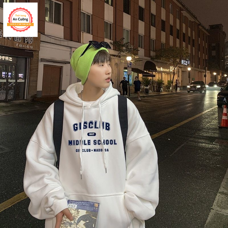 Áo khoác hoodie, áo hoodie nam nữ chất nỉ dày form rộng có mũ giá rẻ HOODIE22 - Thời trang An Cường