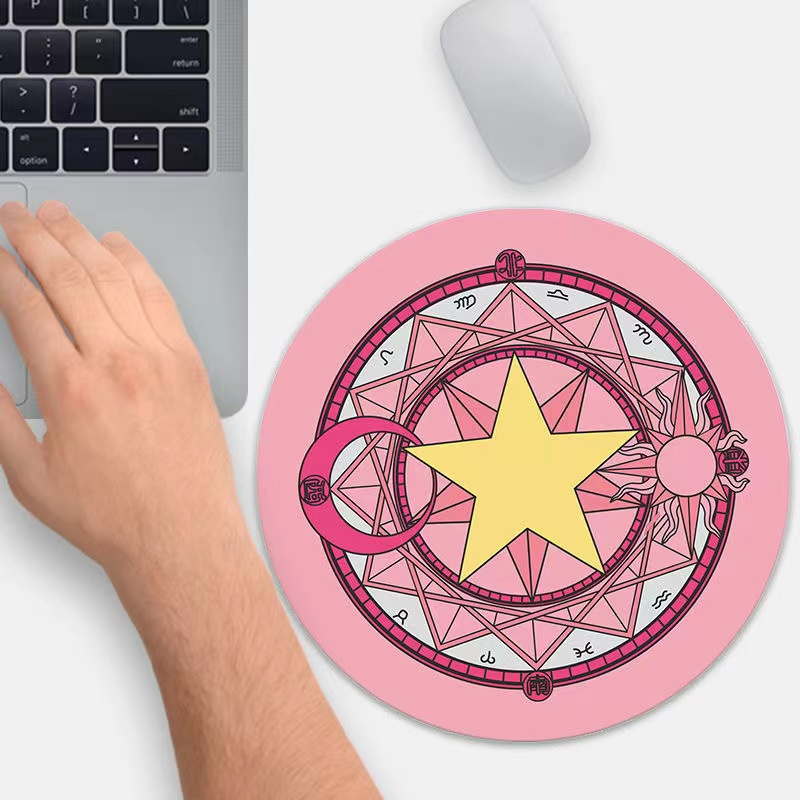 Mẫu Miếng Lót Chuột Tròn, Pad Chuột Dễ Thương 20x20x0.3cm