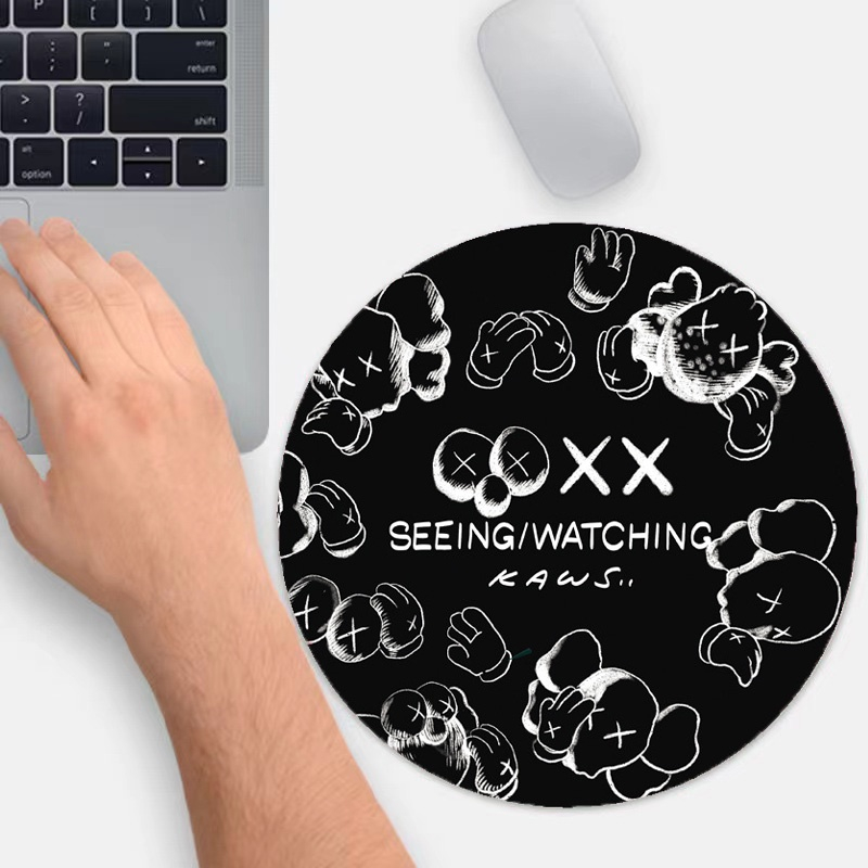 Miếng lót chuột, Bàn di chuột hình tròn 20 x 20cm Giá Rẻ siêu dễ thương