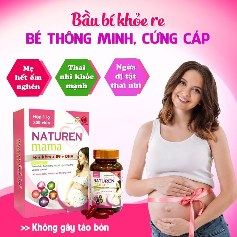 VITAMIN TỔNG HỢP NATUREN MAMA
