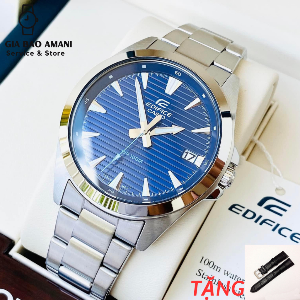 Đồng Hồ Nam CASIO Edifice Chính Hãng Tặng Dây Da Cao Cấp