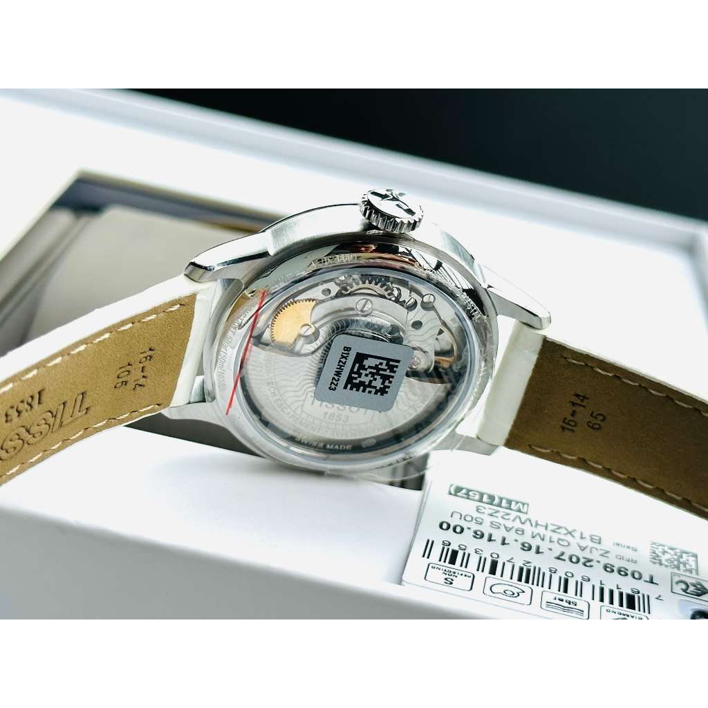 Đồng Hồ Nữ TISSOT Chemin Des Tourelles Automatic T099.207.16.116.00 Chính Hãng Tặng Dây Da Cao Cấp