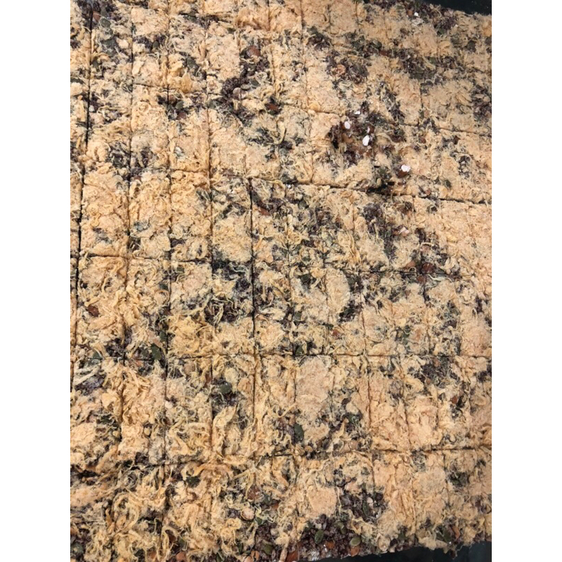 1KG Thanh gạo lứt chà bông và rong biển mix hạt ăn kiêng