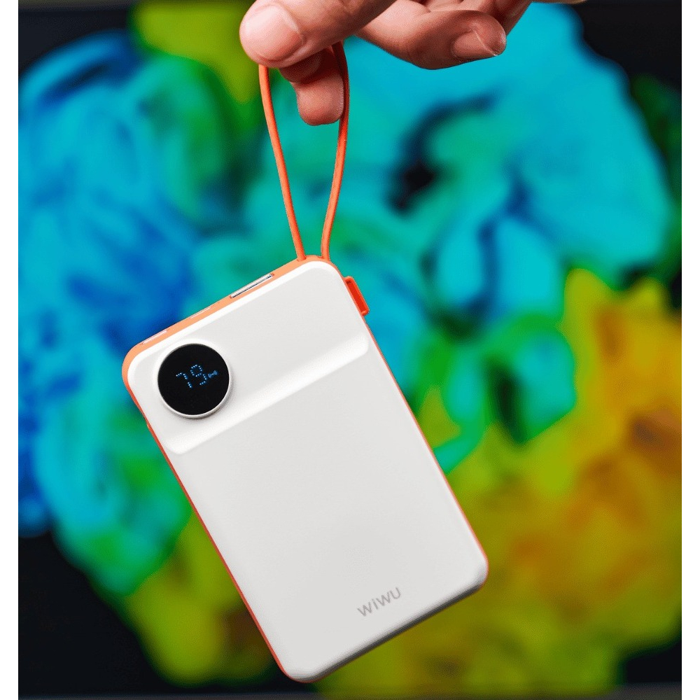 Pin dự phòng kèm sạc không dây 3in1 WIWU Core Wi-P007 10.000mAh