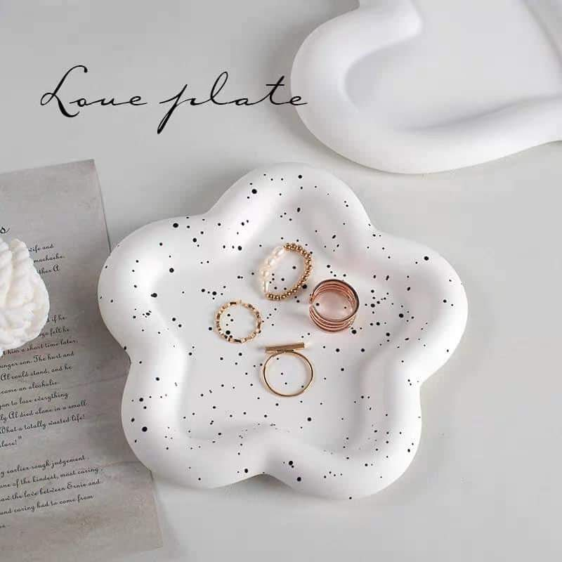 Khay Chụp Ảnh Phụ Kiện Trang Trí Phong Cách Hàn Quốc