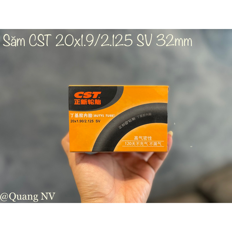 Săm (ruột) xe đạp CST 20(406)x1.9/2.125 SV 32mm