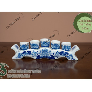 Kỷ ngai, chum nước Hoa sen - Gốm sứ Bát Tràng