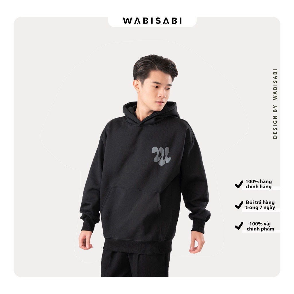 Áo Hoodie Unisex WABISABI 𝑮𝒆𝒏𝒕𝒊𝒍𝒍𝒆𝒔𝒔𝒆 Chất Vải Nỉ Cotton
