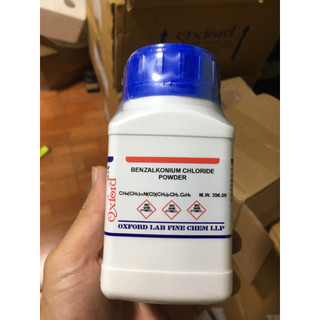 Hóa chất benzalkonium chloride powder 95% cas 8001-54-5 oxford - ấn độ chai 100g