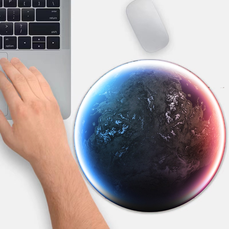 Miếng lót chuột, Bàn di chuột hình tròn 20 x 20cm Giá Rẻ siêu dễ thương