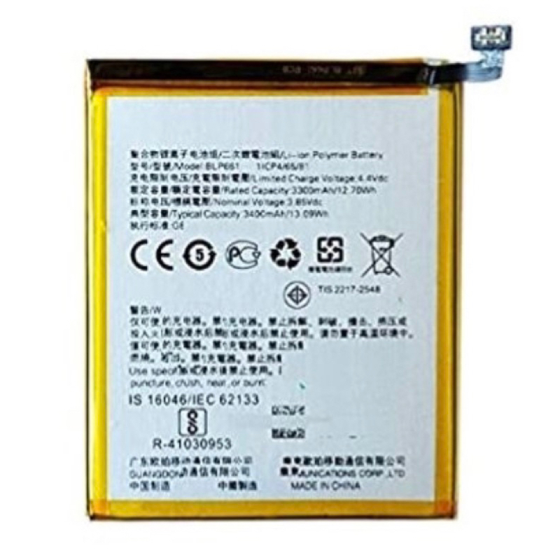 Pin Oppo F7/Pin BLP 661 new zin, đủ dung lượng