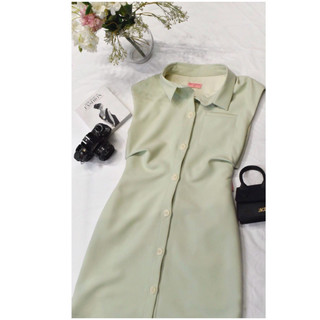 Váy Thiết kế cao cấp Sơ mi Tantan dress thiết kế bởi Beaute' by Nguyên Hà