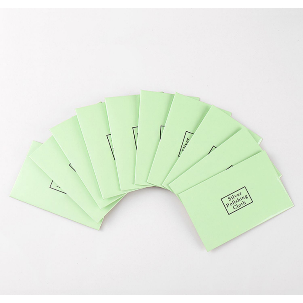 Khăn lau nhung cỡ nhỏ ~6.5x10 cm có thể lau trang sức, lau kính - Tổng Kho Sỉ Charm Bạc