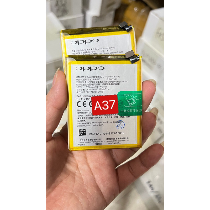 Pin Oppo A37/ Oppo Neo 9/ Pin BLP 615 new zin, đủ dung lượng