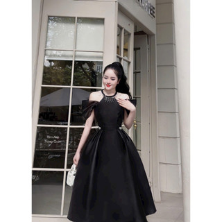 Đầm thiết kế tapta cườm (SN111)