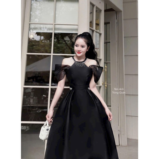 Đầm thiết kế tapta cườm (SN111)