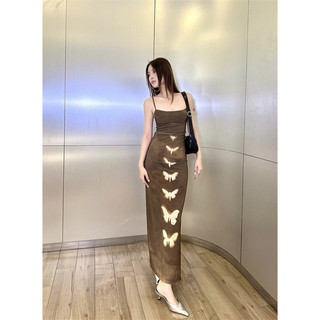 Váy body ôm dáng dài hang quảng châu