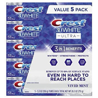 𝙃𝙖̀𝙣𝙜 𝙘𝙤́ 𝙨𝙖̆̃𝙣 - [Mẫu mới ] Kem đánh răng Crest 3D White - MỸ 🇺🇸 🇺🇸