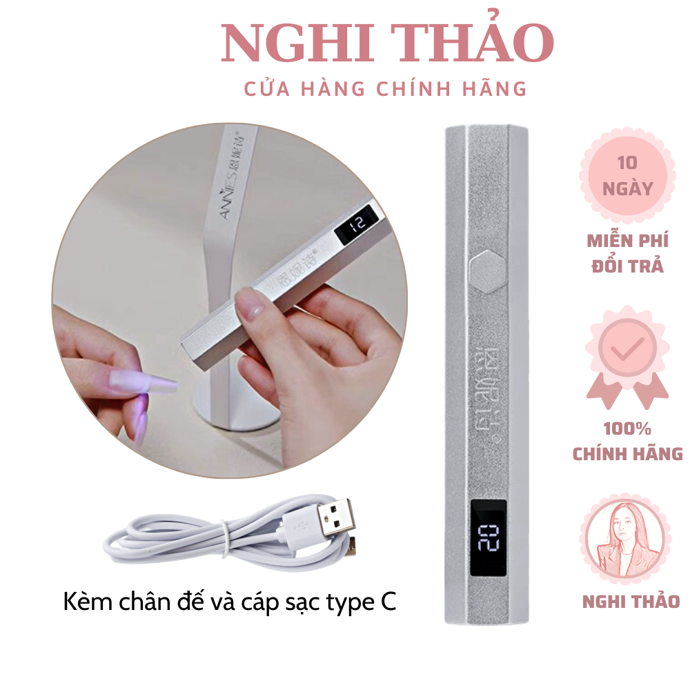 Đèn hơ gel mini có chân đứng Annies cấp 2