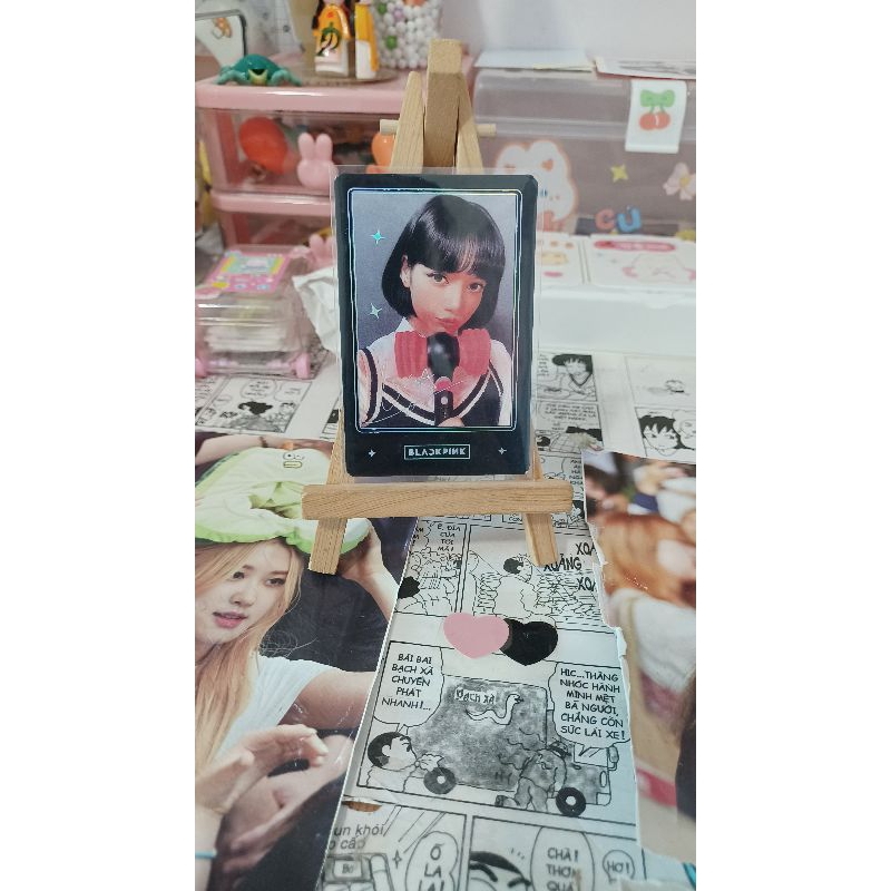 Sẵn Card Lisa Lightstick gói như hình