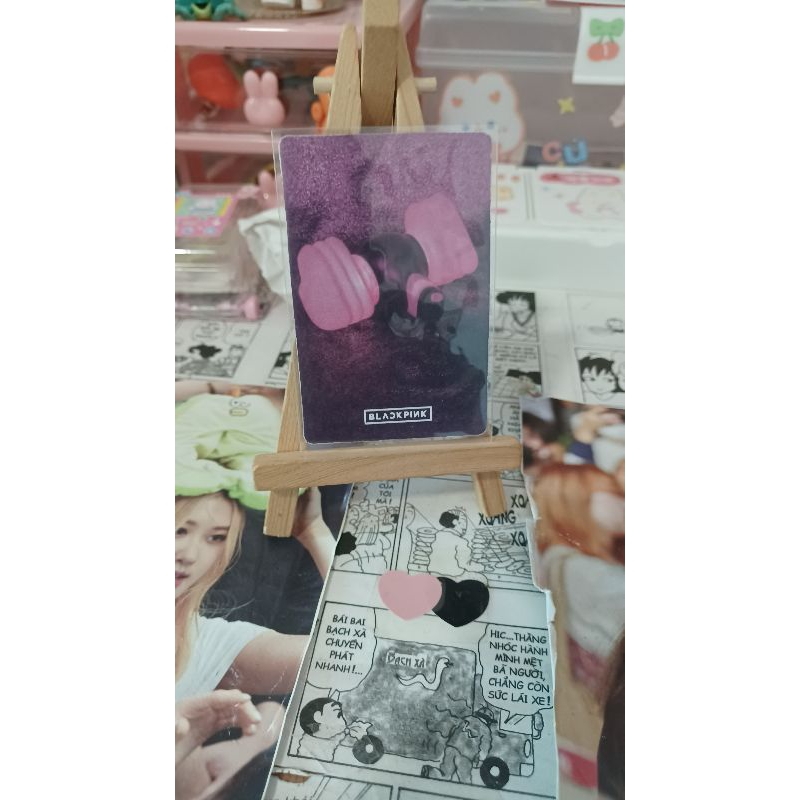 Sẵn Card Lisa Lightstick gói như hình