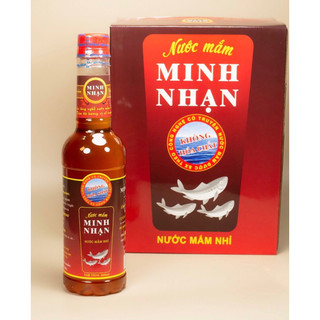 Nước mắm Minh Nhạn-Đặc sản Bình Định-500ml-6chai/thùng