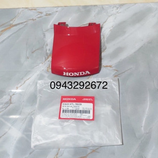 Bộ ốp đuôi sau - mui rùa wave zx màu đỏ honda