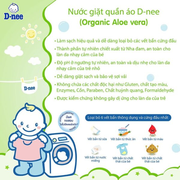 Nước Giặt Dnee Thái Lan - Nước Giặt Xả 2 In 1 Dnee Dịu Nhẹ Lưu Hương Lâu Hàng Chính Hãng