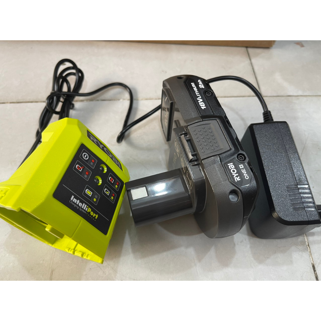 Combo pin 18v ryobi 2ah sạc ryobi 220v