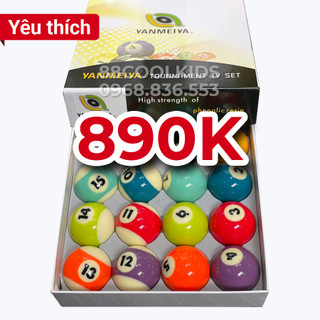 Bóng bida lỗ yanmeiya clb - bóng bi-a cho clb bình dân giá rẻ