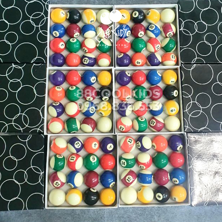 Bóng Bida Lỗ CLB Circle Giá Rẻ Nhất Thị Trường - Bi Chơi Bi-A Bằng Đá Nguyên Khối Chất Lượng Cao