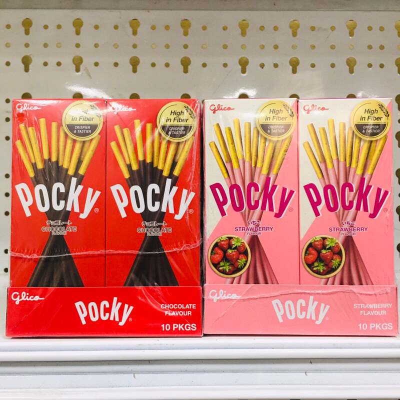 Bánh Que Pocky 20Gr Nhập Khẩu (Chocolate , Dâu)