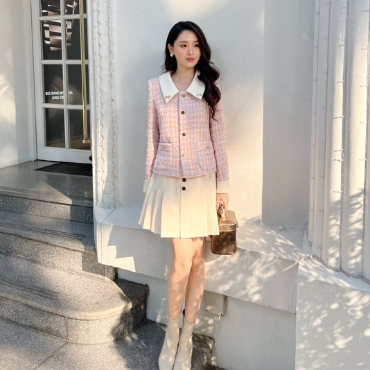 Áo Khoác Dạ Tweed 2022