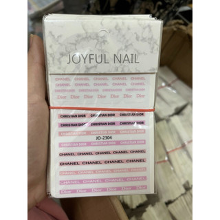 Sticker thương hiệu dán trang trí móng siêu hot mới