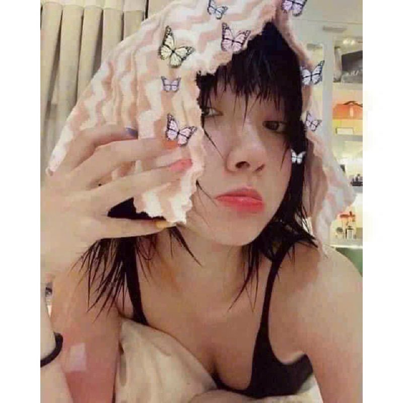 Khăn lau mặt lau tóc siêu tiện lợi