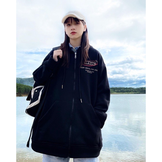 Áo Hoodie Unisex MOM SAYS I'M COOL Local Brand Nam Nữ