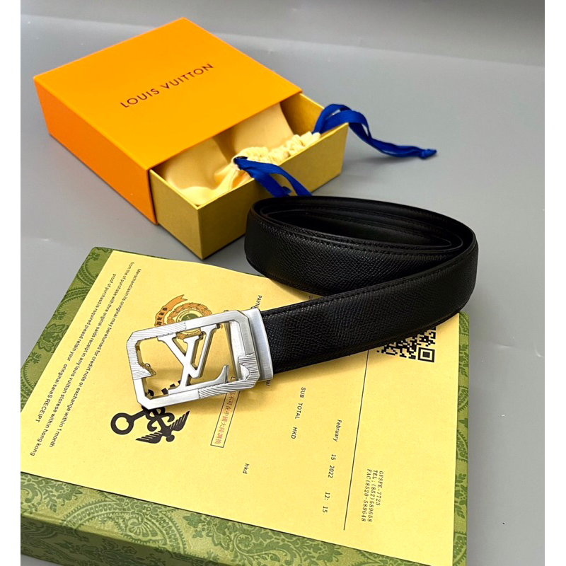 Thắt lưng nam  mặt khoá đồng cao cấp có sẵn bản 3.6