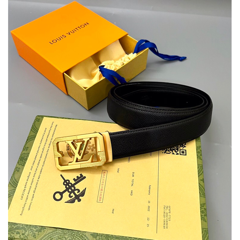 Thắt lưng nam  mặt khoá đồng cao cấp có sẵn bản 3.6