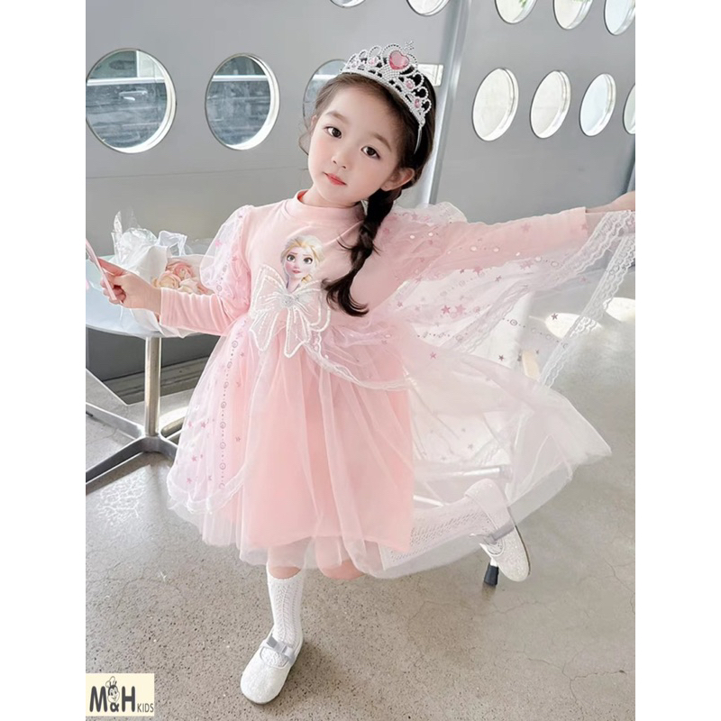 13-28kg VÁY ELSA CHÂN REN MH KIDS cho bé